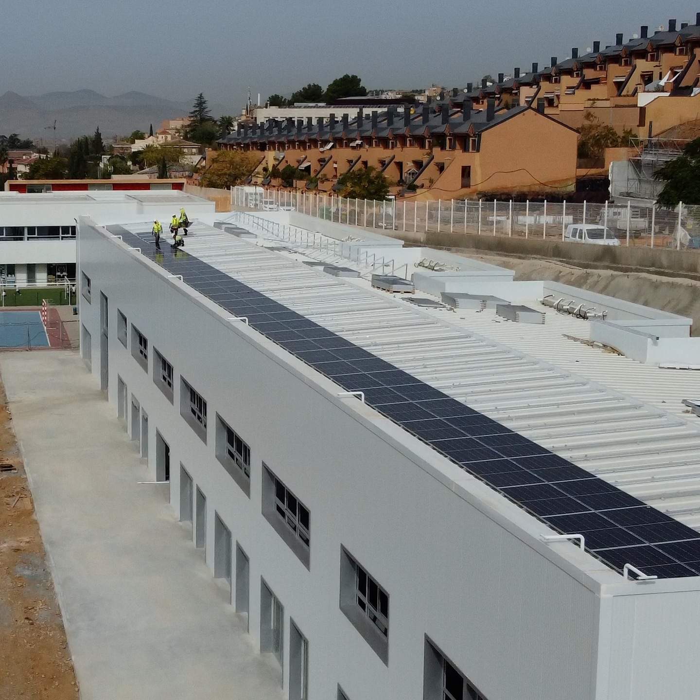 Comunidad solar Colegio María Nebrera en Granada